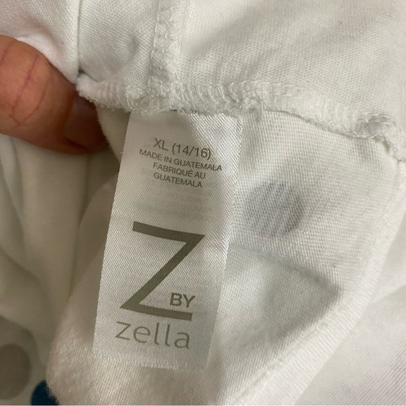 Z by Zella Big Girls Green Blaze Twist Front Ombré Tank Top - Picture 6 of 7